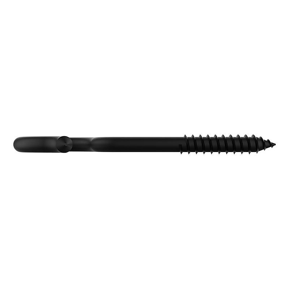 National Hardware N820-122 Medium Storm Shine Black Steel 4-1/8 in. L Ceiling Hook 1 pk