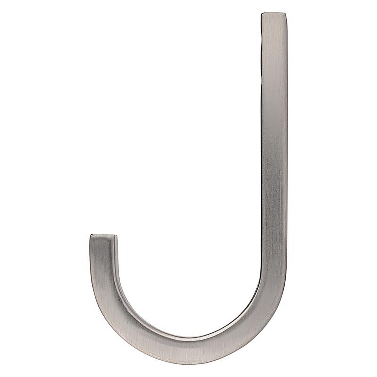 National Hardware N337-904 Reed Medium Satin Nickel Steel 4 in. L Hook 60 lb 1 pk