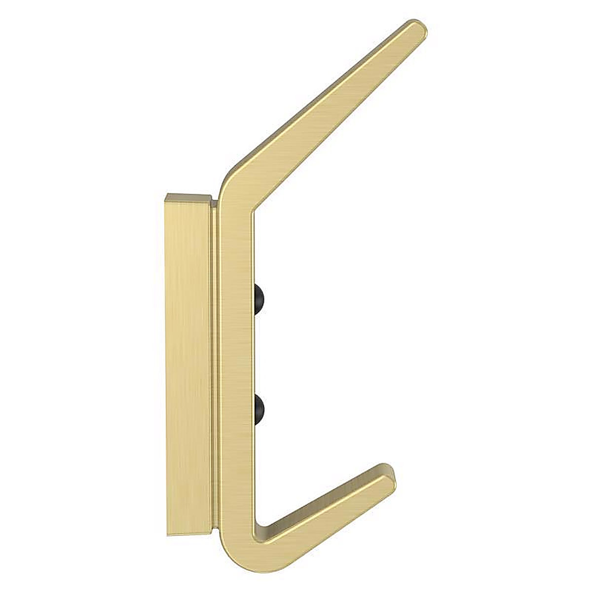 National Hardware N337-920 Reed Medium Brushed Gold Steel 4-3/4 in. L Hook 25 lb 1 pk