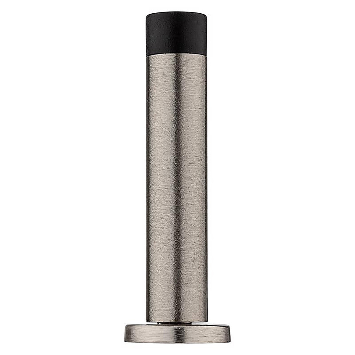 National Hardware N830-522 Cooper 3 in. L Aluminum Satin Nickel Silver Door Stop Mounts to door and wall 1 in