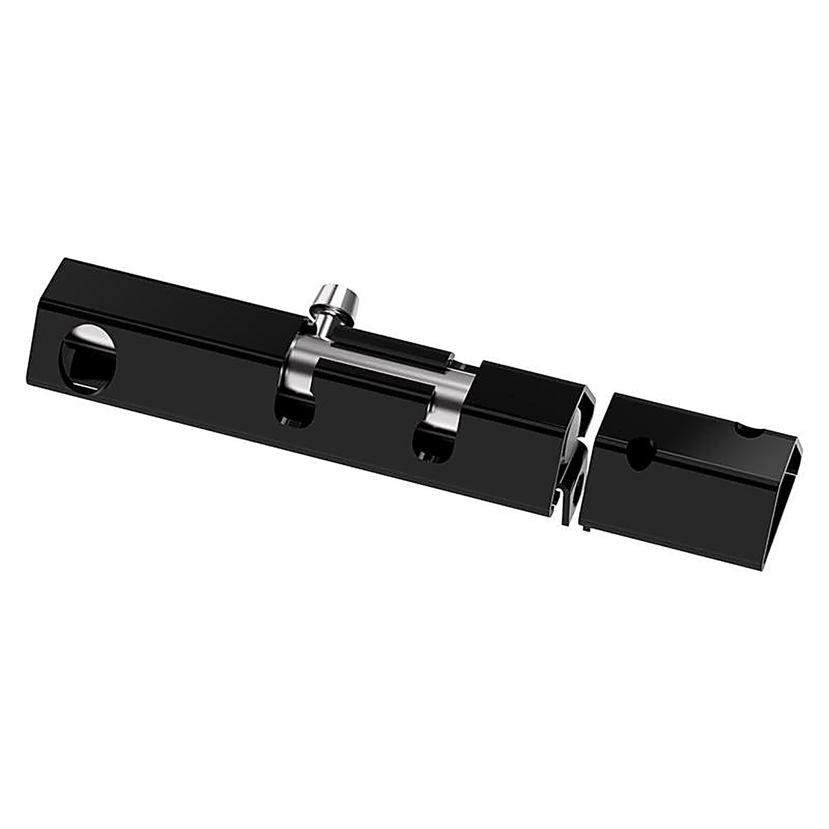 National Hardware N166-001 1.62 in. H X 3.54 in. W X 6 in. L Zinc-Plated Steel Slide Bolt Gate Latch