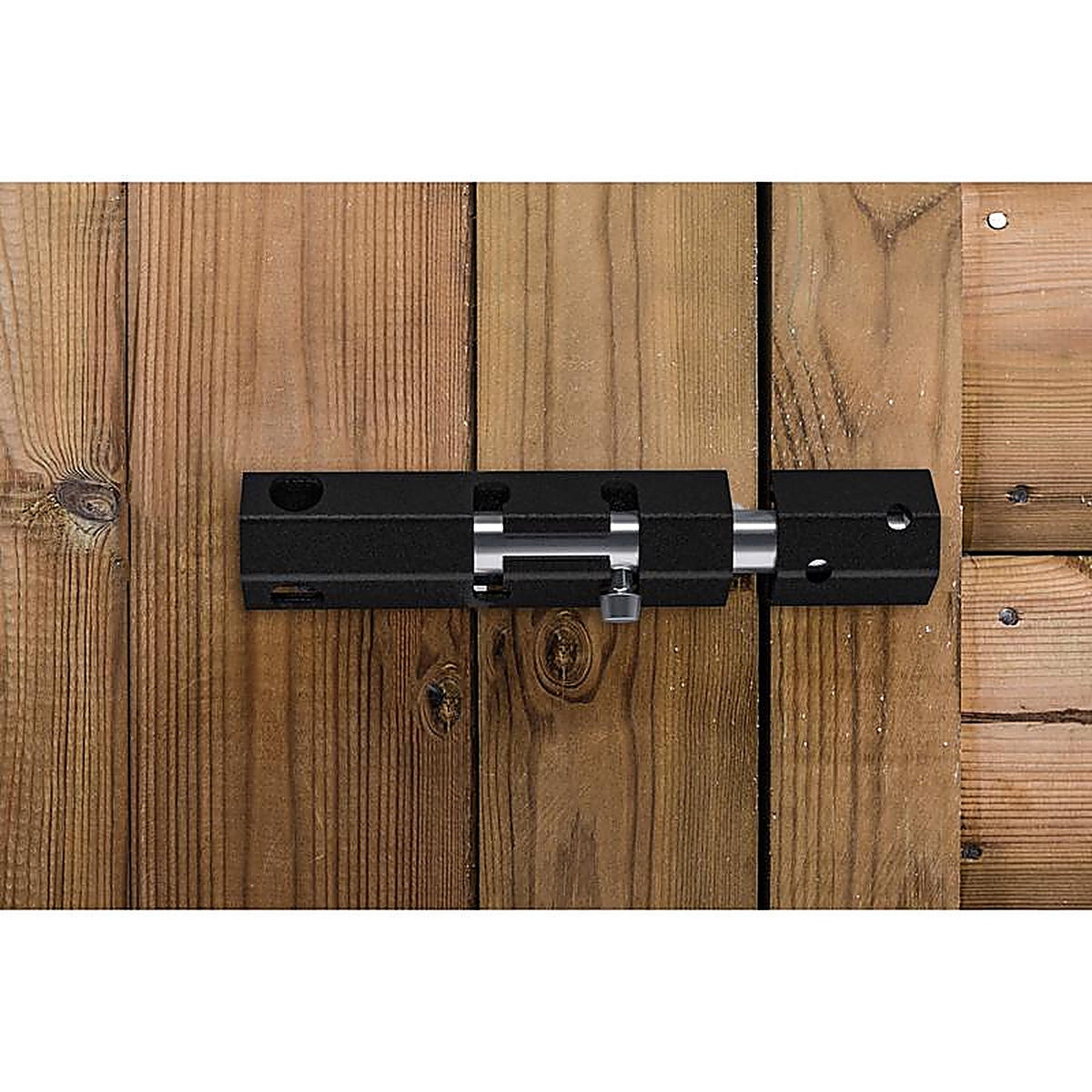 National Hardware N166-001 1.62 in. H X 3.54 in. W X 6 in. L Zinc-Plated Steel Slide Bolt Gate Latch