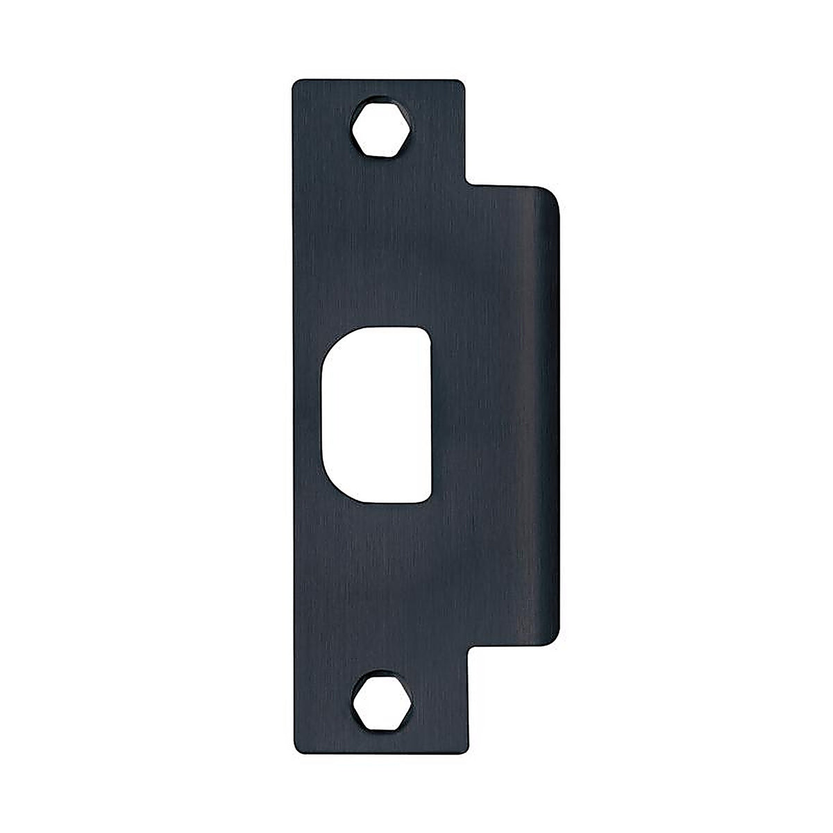 Tell Manufacturing CL102907 Matte Black Steel Strike Plate 1 pk