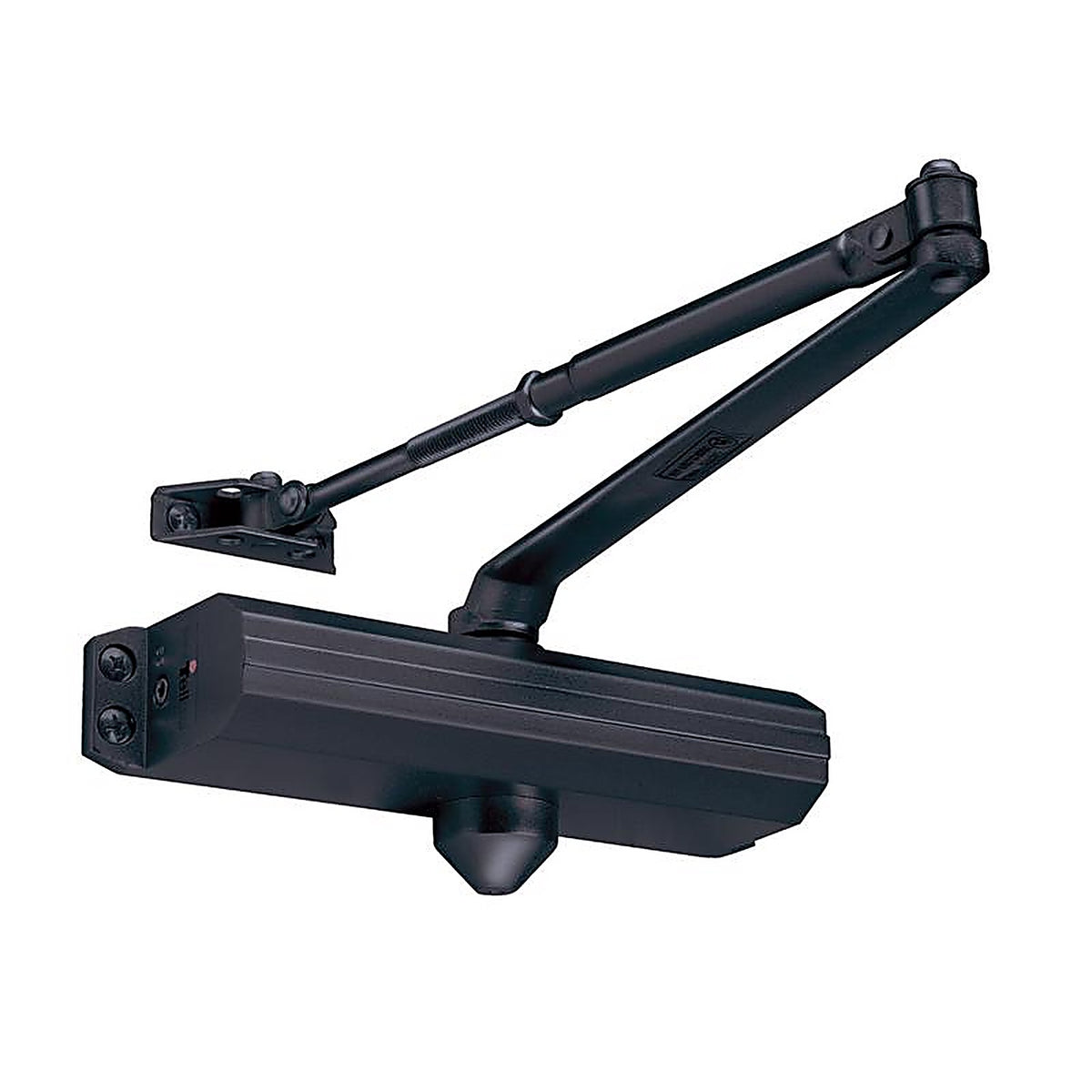 Tell Manufacturing DC100451 600 Series Matte Aluminum Hydraulic Adjustable Door Closer Grade 1