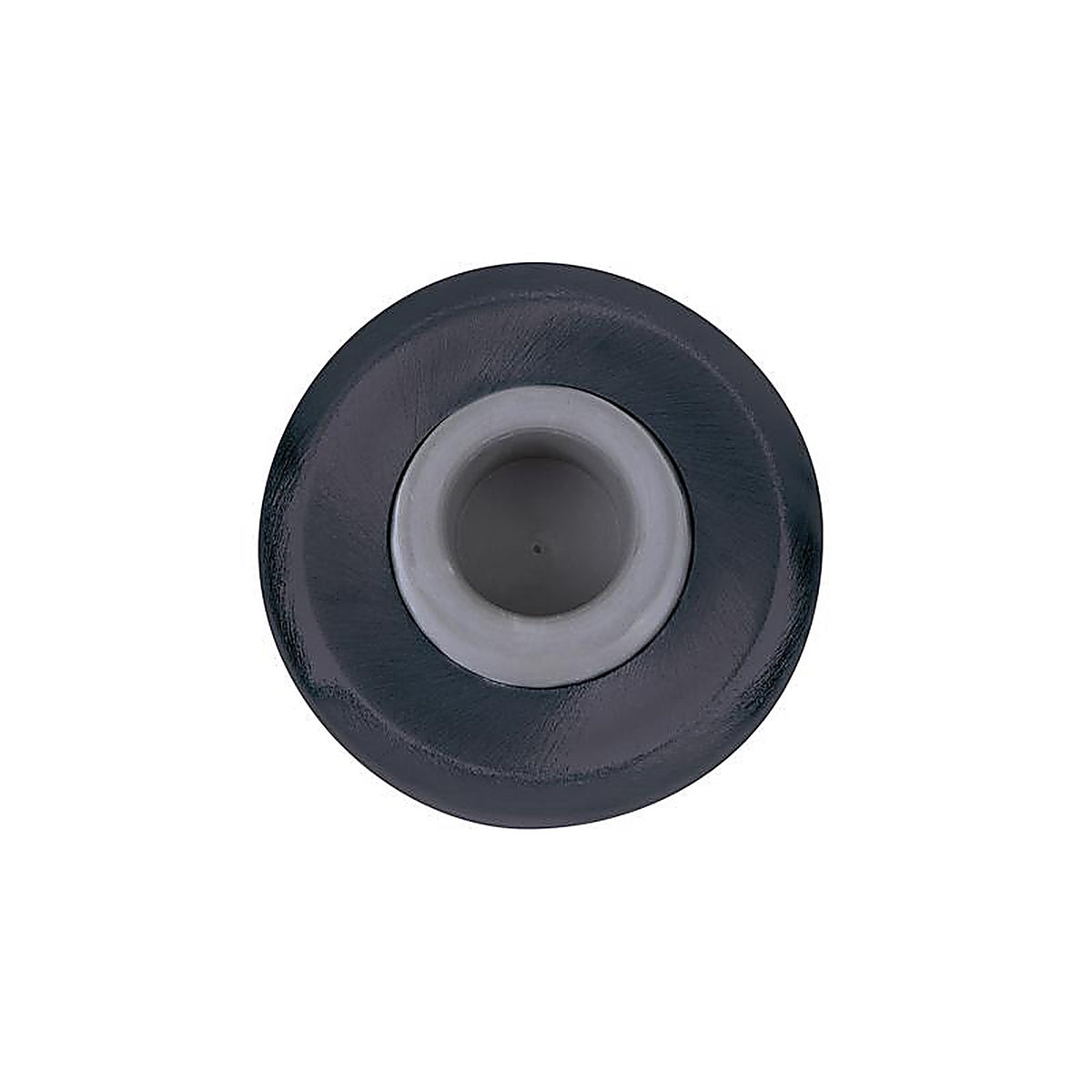 Tell Manufacturing DT101947 2 in. L Steel Matte Black Door Bumper Mounts to wall 2-1/2 in.