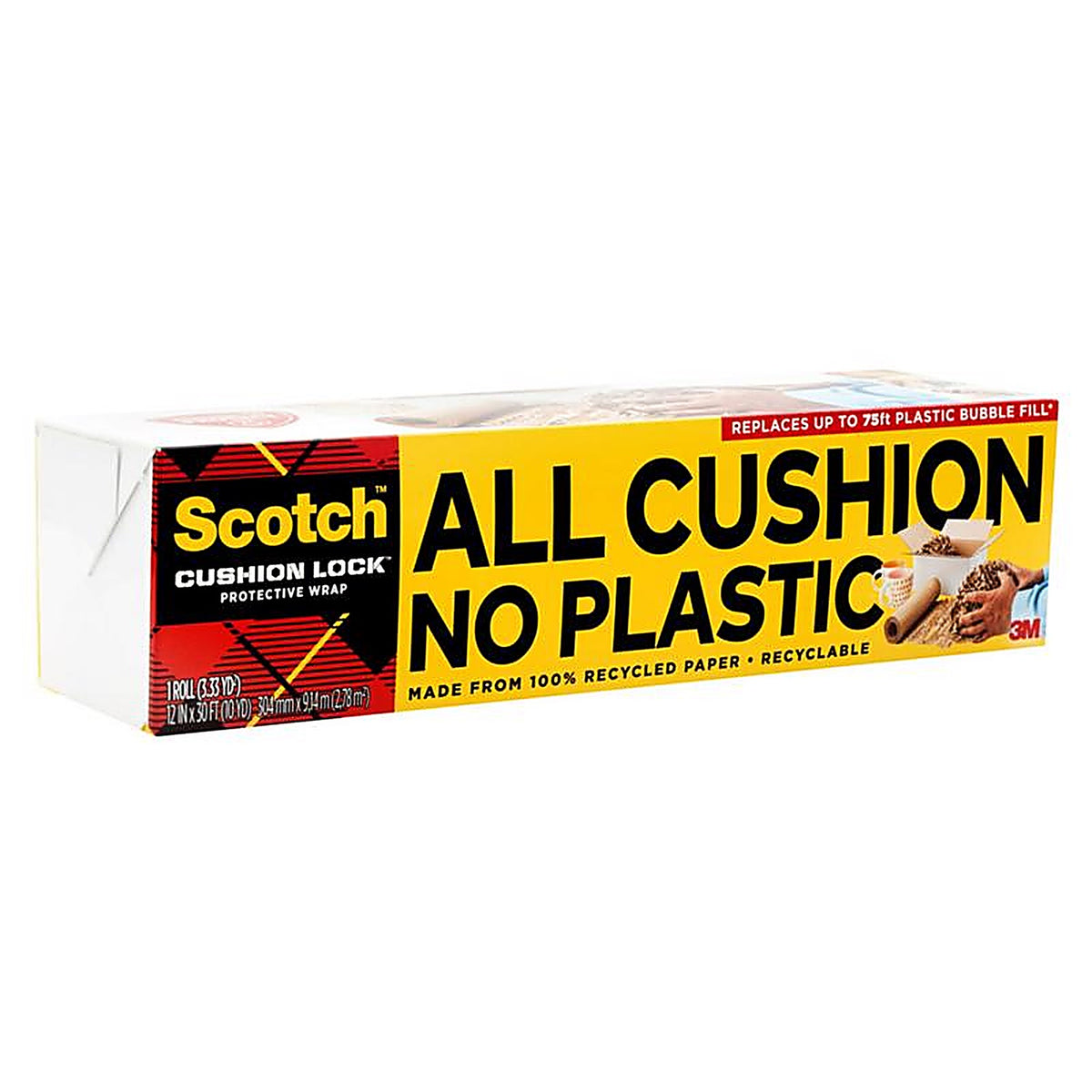 3M PCW-1230 Scotch Cushion Lock 12 in. W X 30 ft. L Cushion Wrap 1 pk