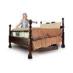 Slipstick - CB672 - Plastic Bed Risers Black Round 4 Pack