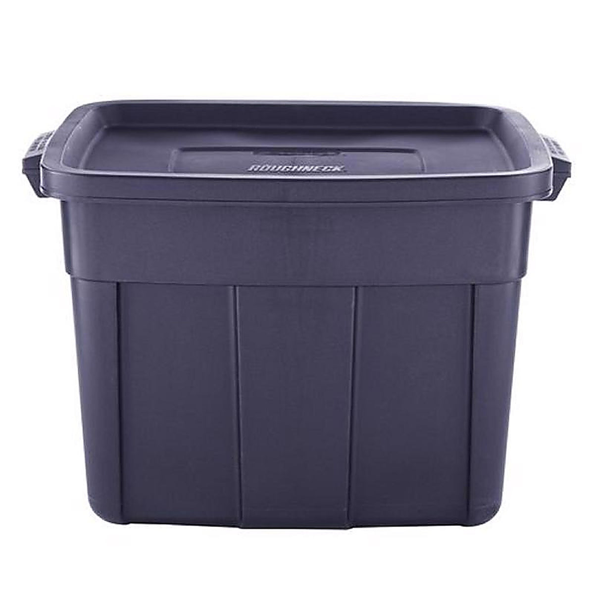 Rubbermaid RMRT180000 Roughneck 18 gal Navy Storage Box 16.375 in. H X 15.875 in. W X 23.875 in. D Stackable