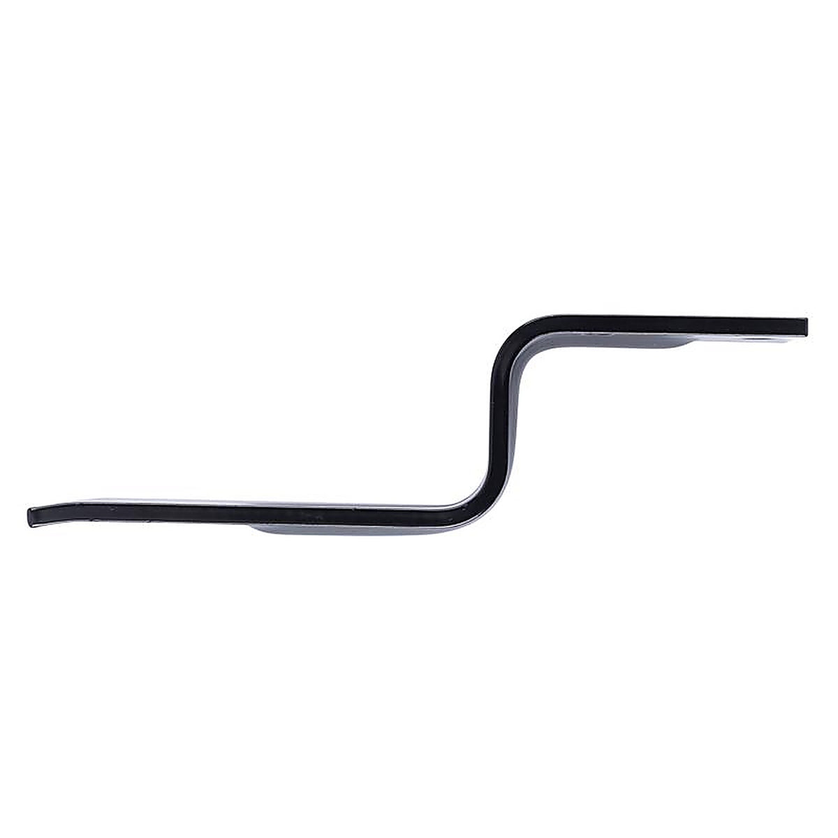 Hampton 02-3402-017 Black Steel Bracket 6-9/32 in. L