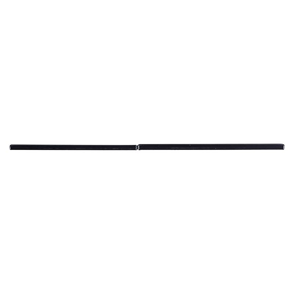 Hampton 02-3411-410 6 in. H X 6 in. W X 1/8 in. D Black Steel Corner Plate