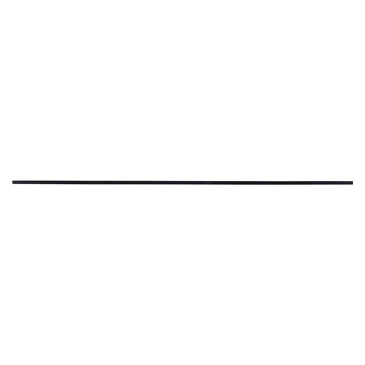 Hampton 02-3411-567 1/4 in. H X 1.50 in. W X 24 in. L Black Steel Mending Plate