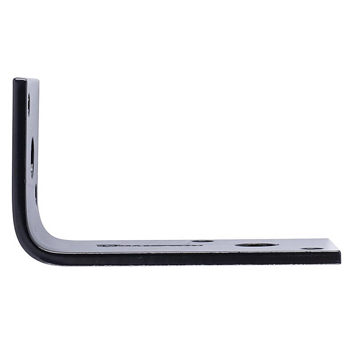 Hampton 02-3405-004 1.5 in. H X 1.67 in. W X 1/8 in. D Black Steel Inside/Outside Corner Brace