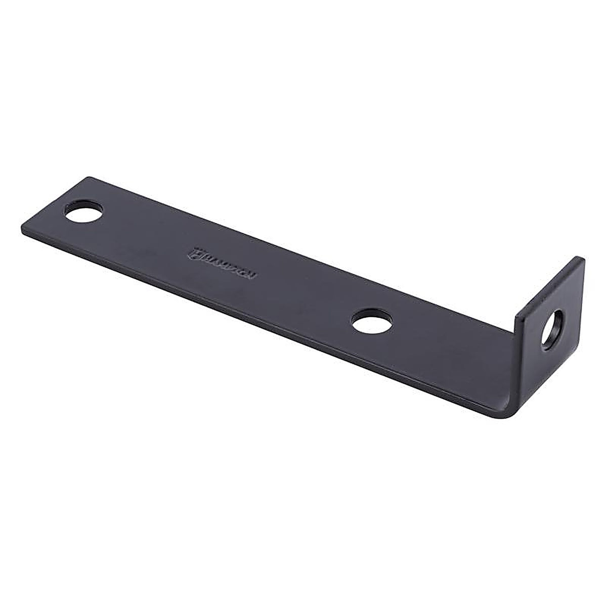 Hampton 02-3405-313 1.5 in. H X 7.5 in. W X 1/8 in. D Black Steel Inside/Outside Corner Brace