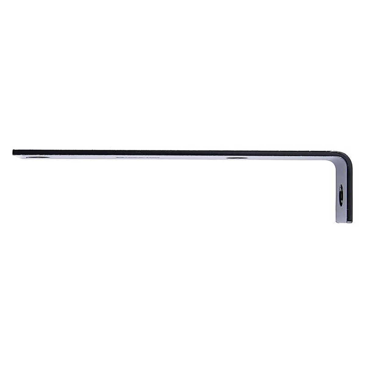 Hampton 02-3405-313 1.5 in. H X 7.5 in. W X 1/8 in. D Black Steel Inside/Outside Corner Brace