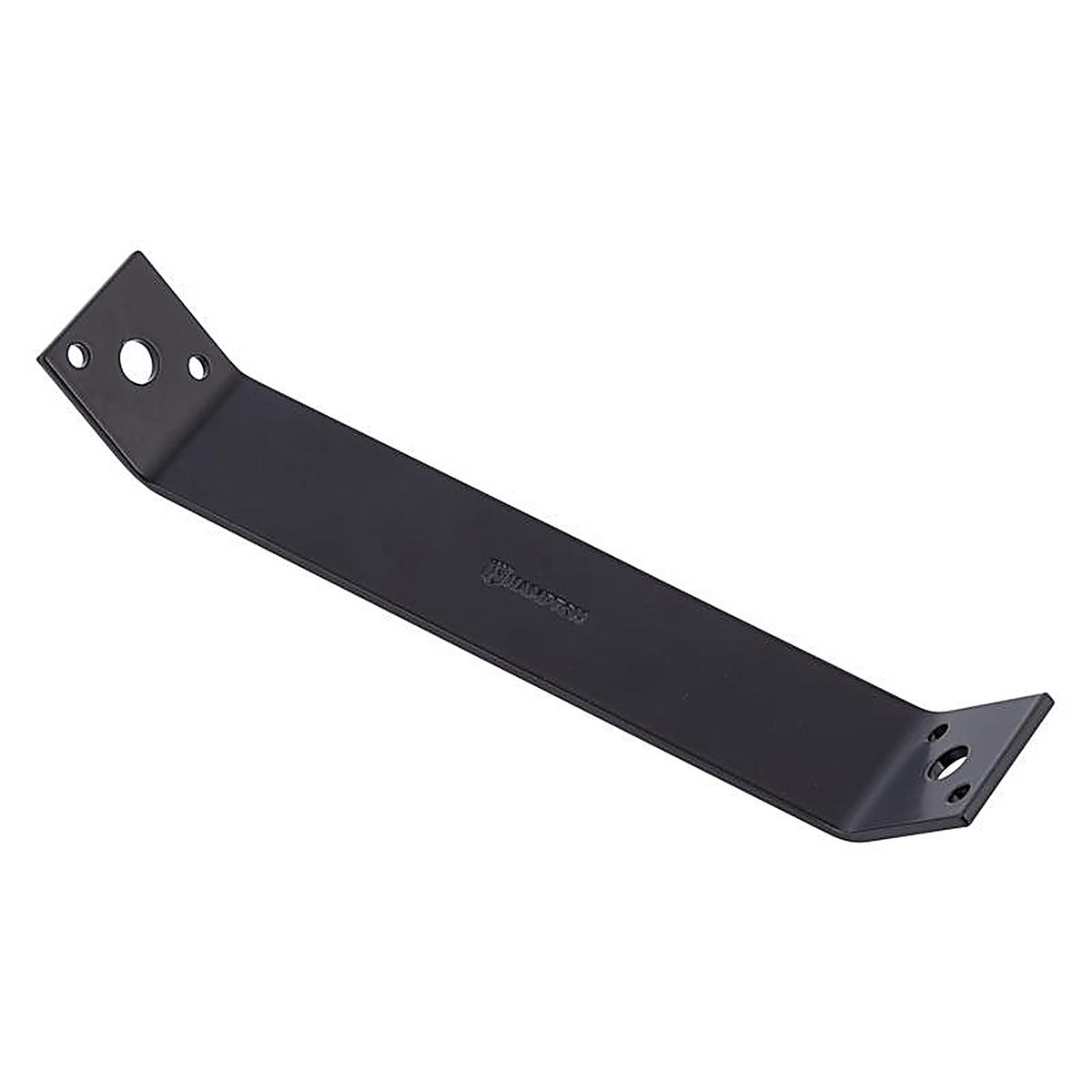 Hampton 02-3411-650 9.3 in. H X 1.5 in. W X 1/8 in. D Black Steel Inside Strap Brace