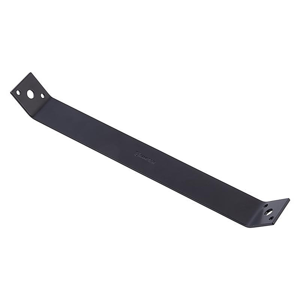 Hampton 02-3411-657 13.3 in. H X 1.5 in. W X 1/8 in. D Black Steel Inside Strap Brace