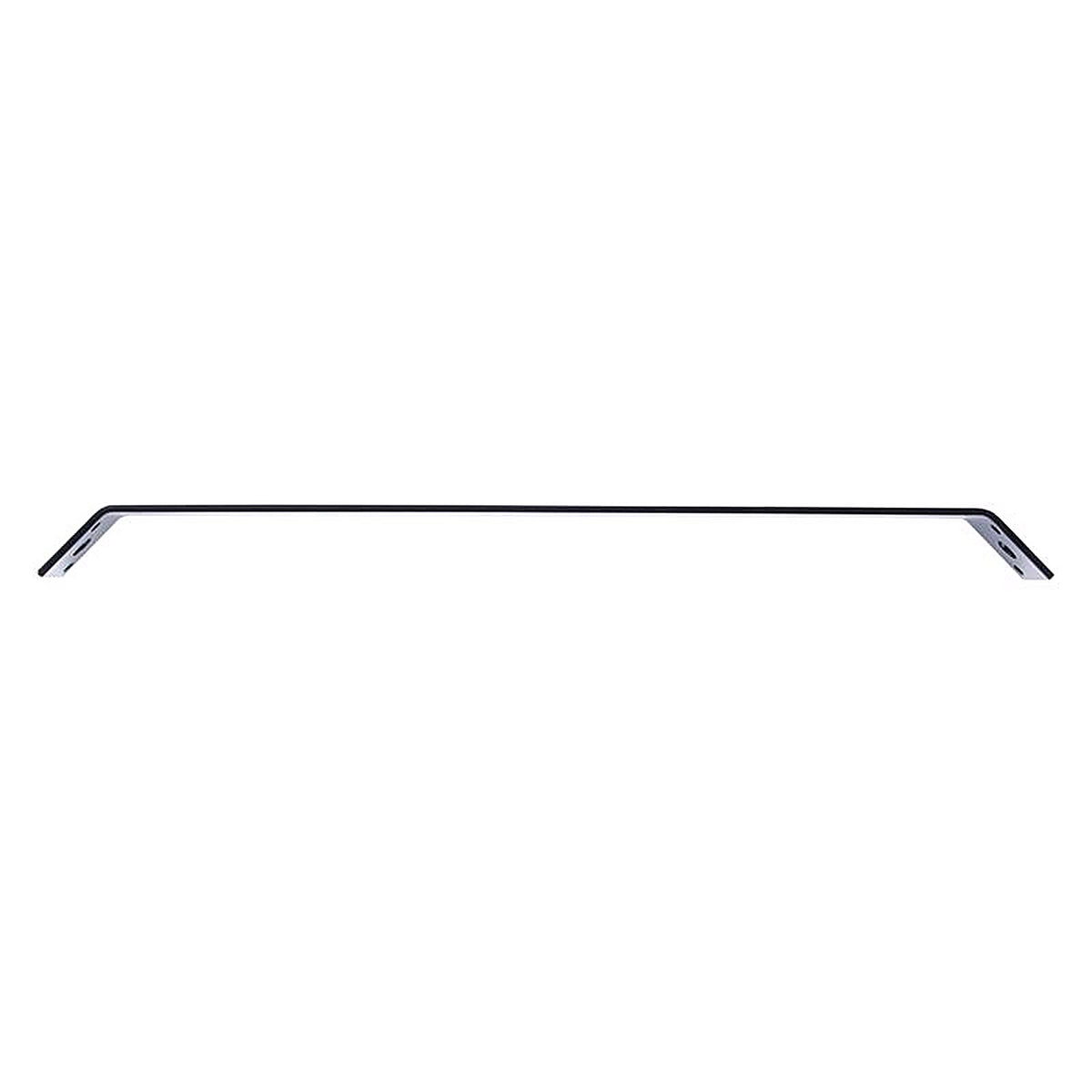Hampton 02-3411-663 16.3 in. H X 1.5 in. W X 1/8 in. D Black Steel Inside Strap Brace