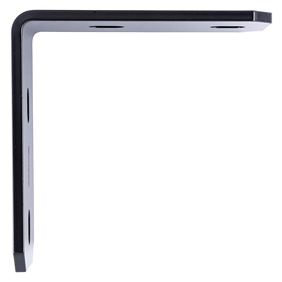Hampton 02-3405-126 3 in. H X 6.25 in. W X 1/4 in. D Black Steel Inside/Outside Corner Brace