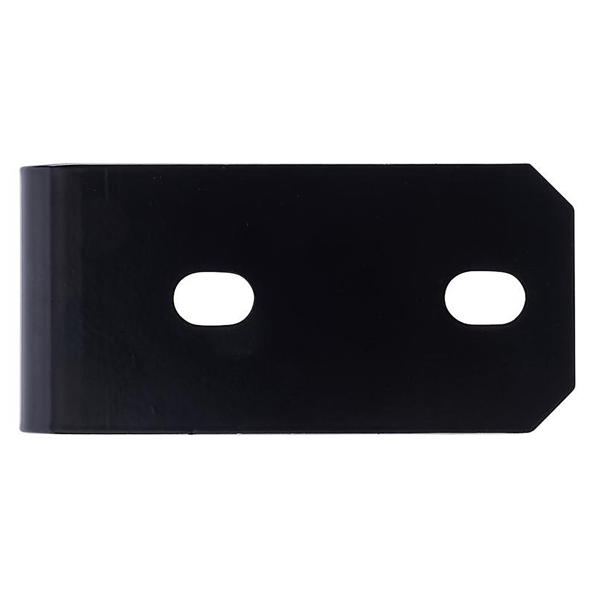 Hampton 02-3405-126 3 in. H X 6.25 in. W X 1/4 in. D Black Steel Inside/Outside Corner Brace