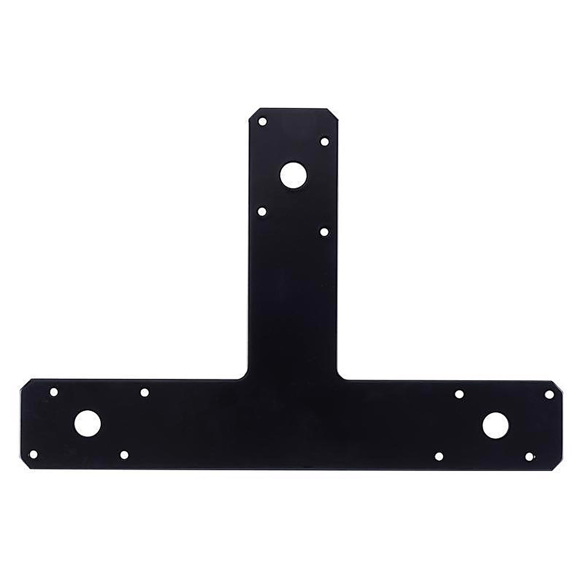 Hampton 02-3411-720 1/8 in. H X 8 in. W X 12 in. L Black Steel T-Plate