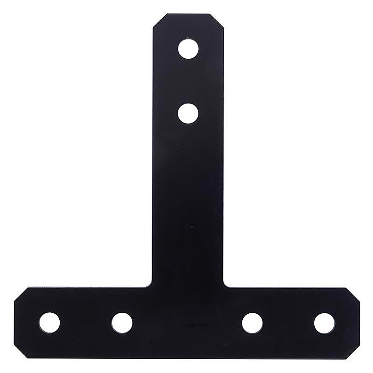 Hampton 02-3411-723 3/16 in. H X 12 in. W X 12 in. L Black Steel T-Plate