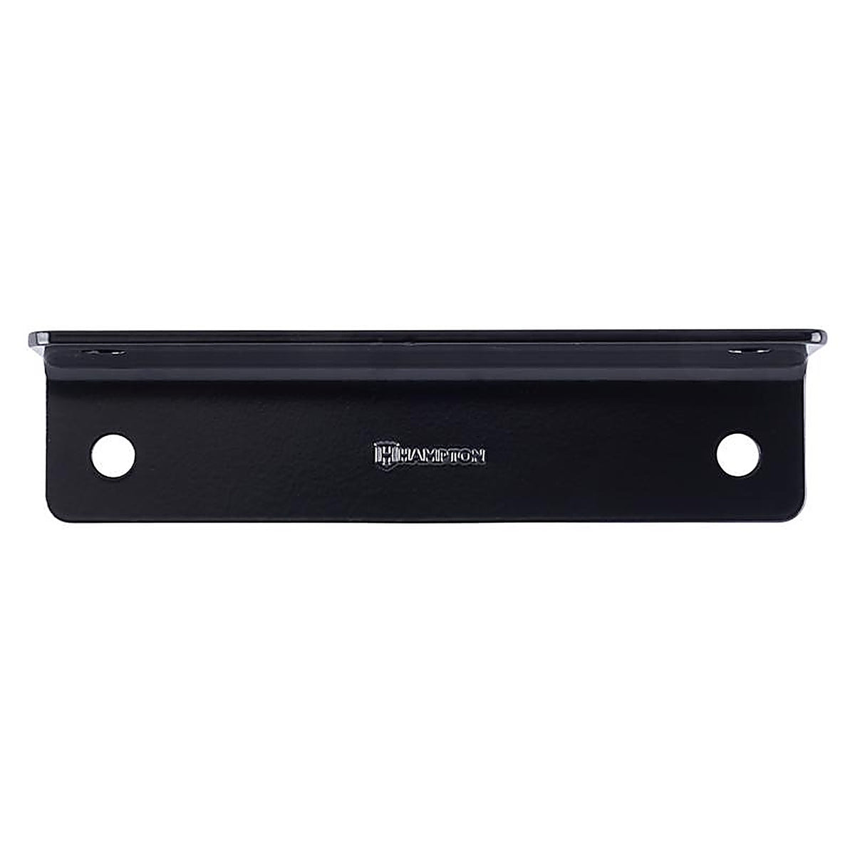 Hampton 02-3405-407 1.6 in. H X 9 in. W X 1/8 in. D Black Steel Inside/Outside Corner Brace