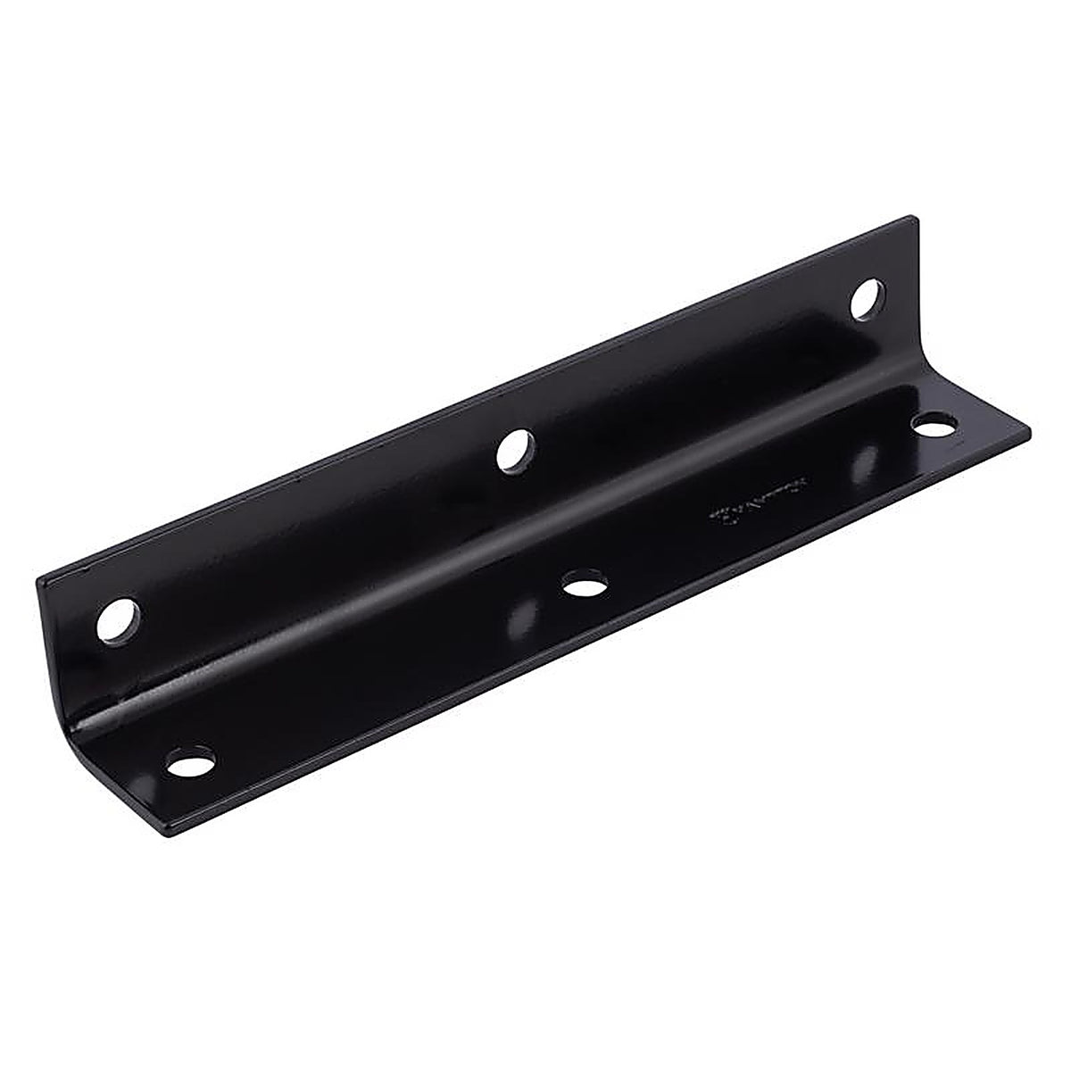 Hampton 02-3405-413 1.6 in. H X 9 in. W X 1/8 in. D Black Steel Inside/Outside Corner Brace