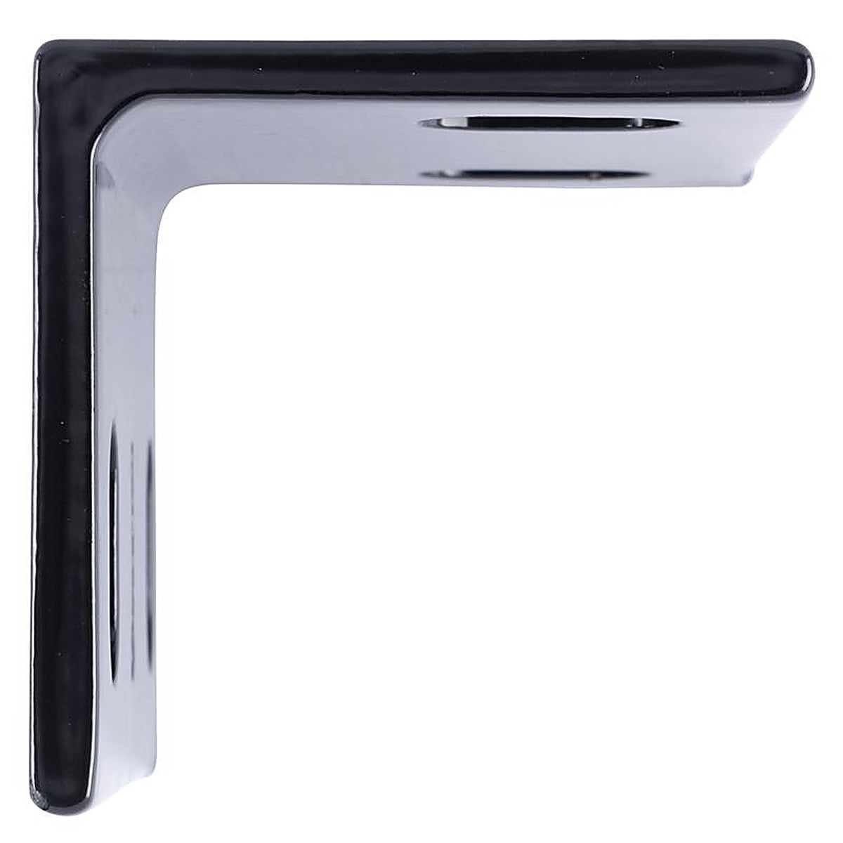 Hampton 02-3405-428 4.62 in. H X 3 in. W X 1/4 in. D Black Steel Inside/Outside Brace