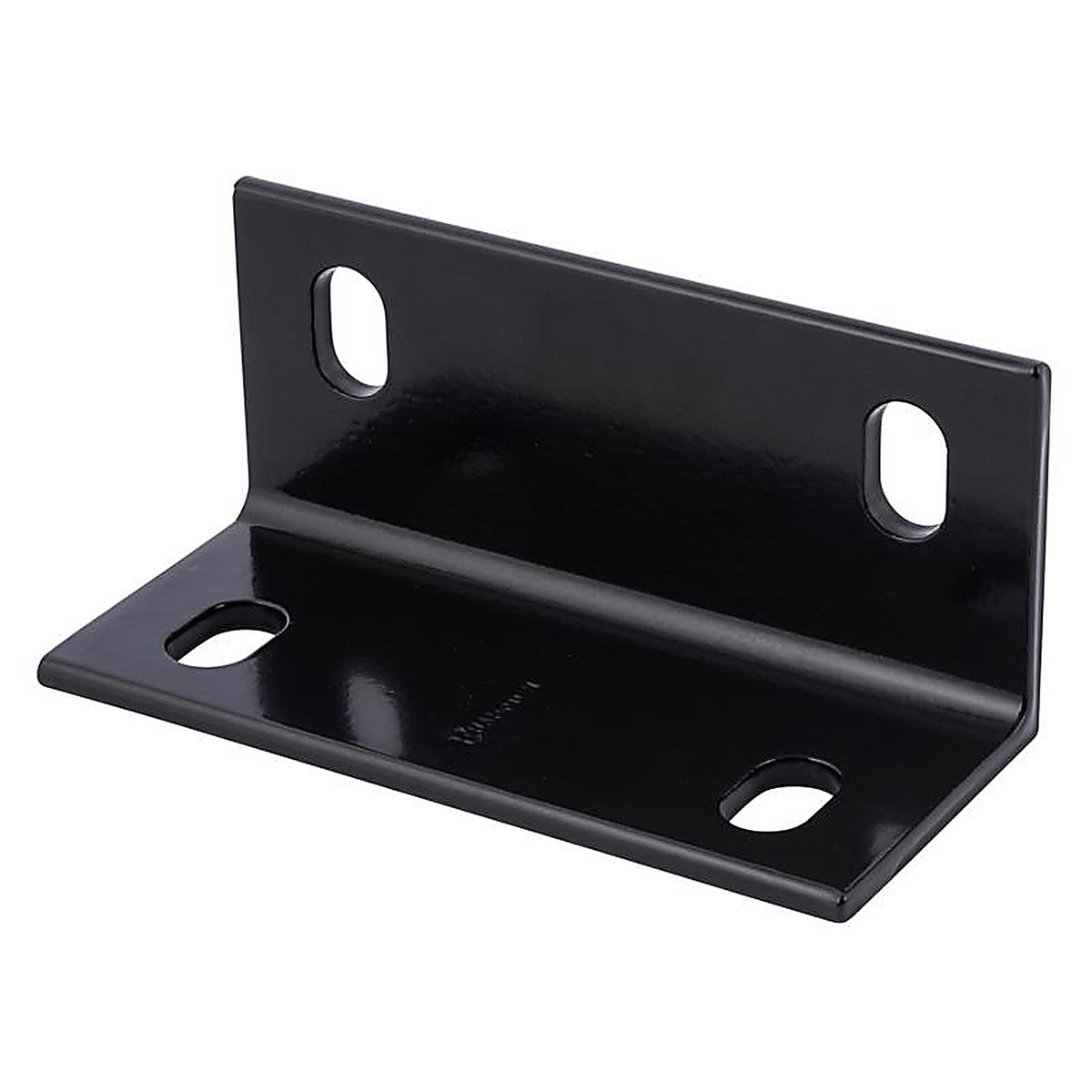 Hampton 02-3405-434 6.62 in. H X 3 in. W X 1/4 in. D Black Steel Inside/Outside Corner Brace