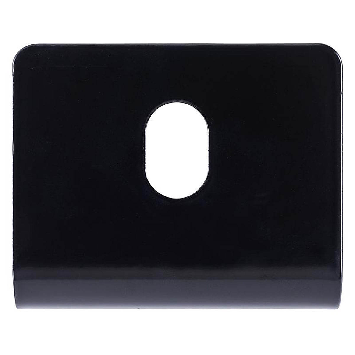 Hampton 02-3405-105 2.40 in. H X 2.40 in. W X 1/8 in. D Black Steel Inside/Outside Square Corner Brace