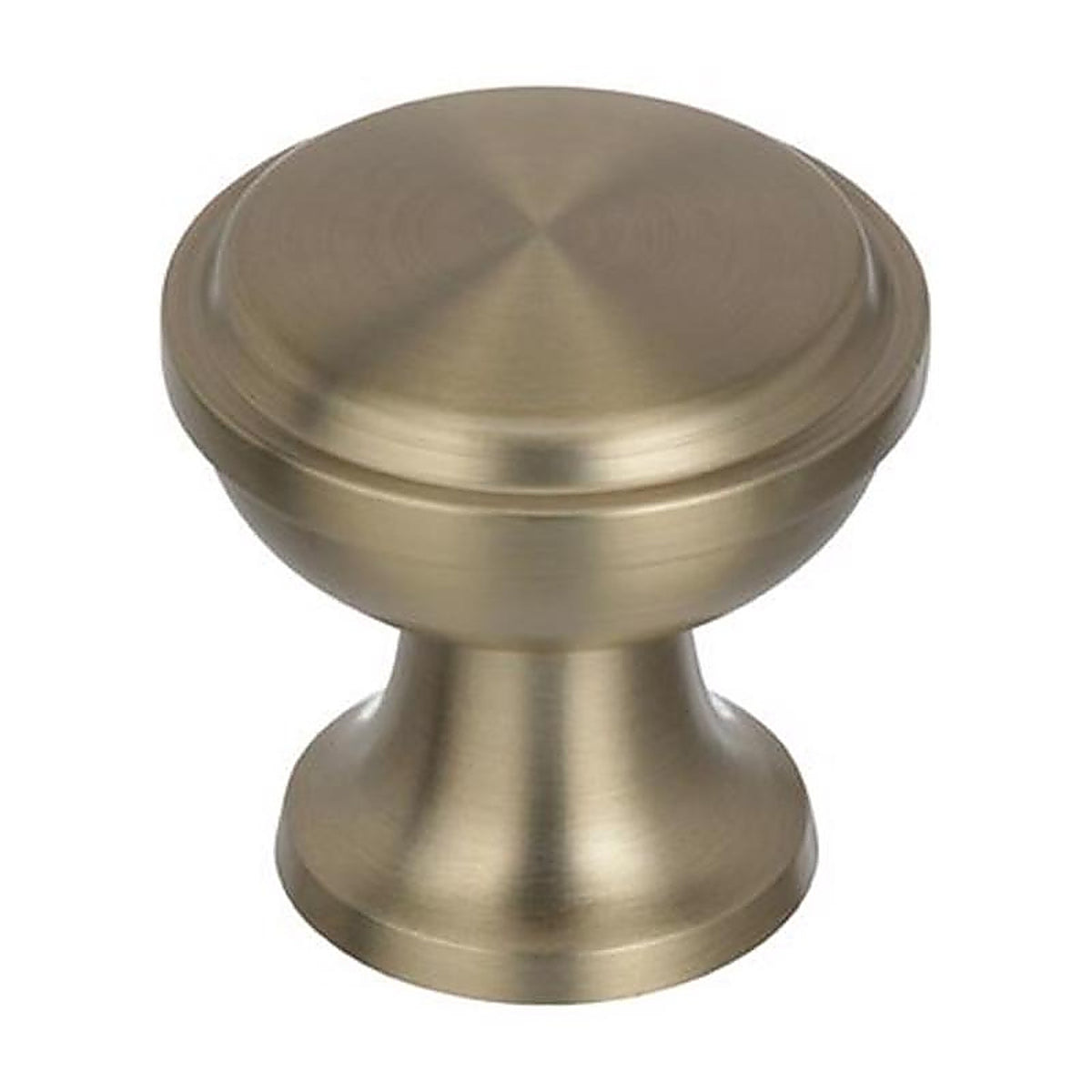 Amerock - BP53718BBZ - Westerly Round Cabinet Knob 1-3/16 In. D 1-3/16 In. Golden Champagne 1 Pack