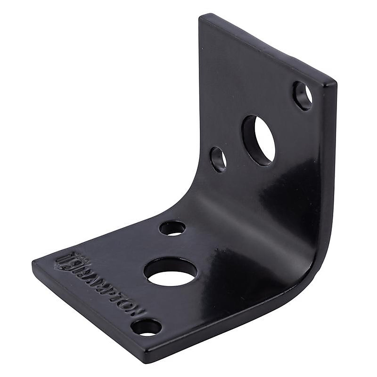 Hampton - 02-3405-001 - 1.5 In. H X 1.65 In. W X 1/8 In. D Black Steel Inside/Outside Brace
