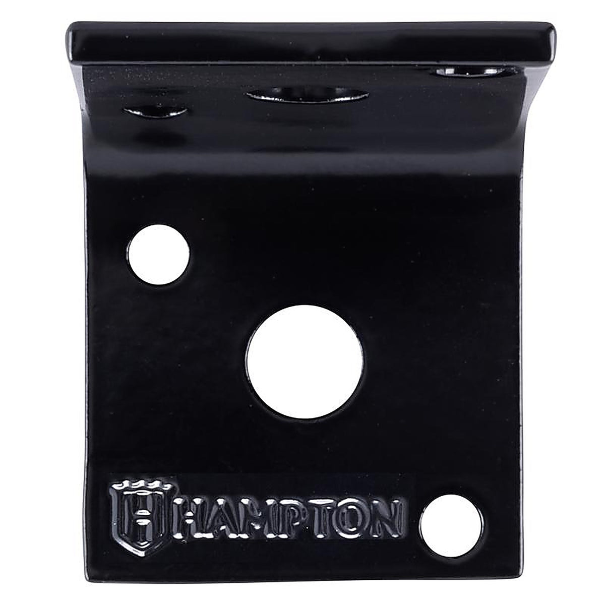 Hampton - 02-3405-001 - 1.5 In. H X 1.65 In. W X 1/8 In. D Black Steel Inside/Outside Brace
