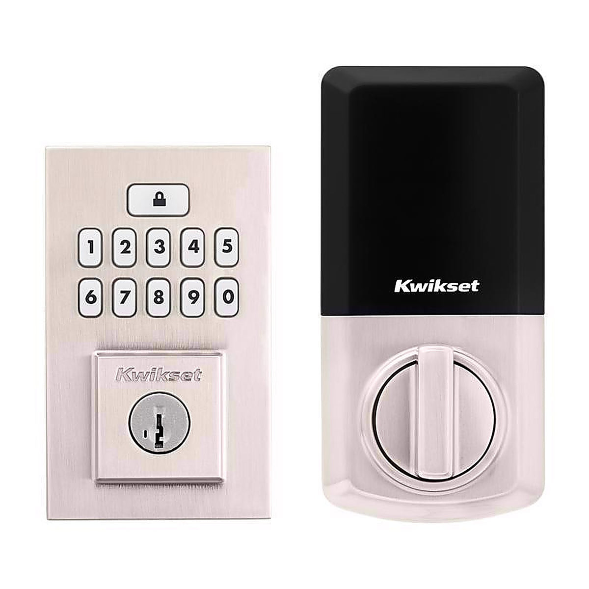 Kwikset - 992600-004 - Smartcode Satin Nickel Metal Electronic Touch Pad Deadbolt