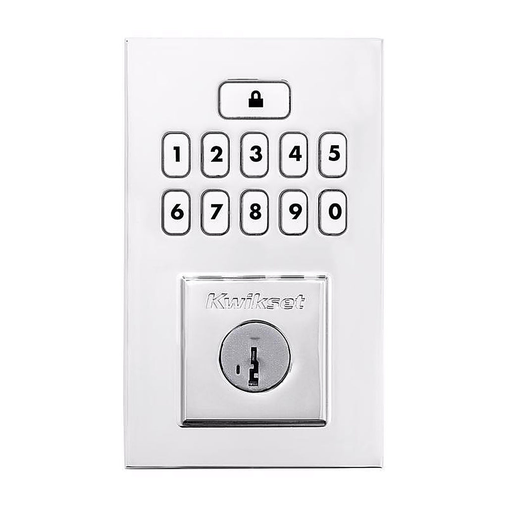 Kwikset - 992600-005 - Smartcode Polished Chrome Metal Electronic Deadbolt