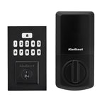 Kwikset - 992600-006 - Smartcode Matte Black Metal Electronic Deadbolt