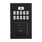 Kwikset - 992600-006 - Smartcode Matte Black Metal Electronic Deadbolt
