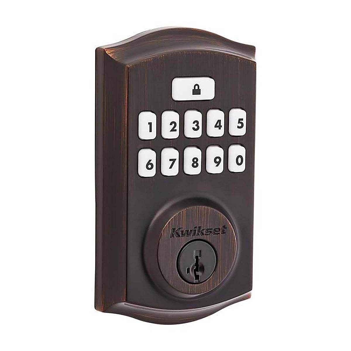 Kwikset - 992600-003 - Smartcode Venetian Bronze Metal Electronic Touchpad Entry Deadbolt