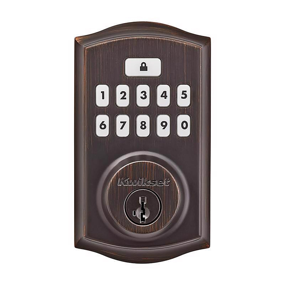 Kwikset - 992600-003 - Smartcode Venetian Bronze Metal Electronic Touchpad Entry Deadbolt