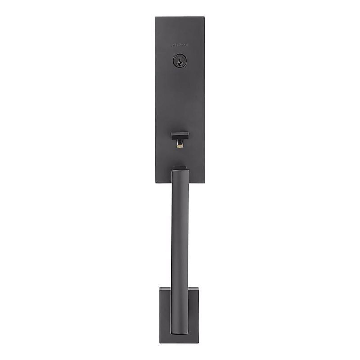 Kwikset - 98180-015 - Matte Black Entry Handleset Kw1 1-3/4 In.