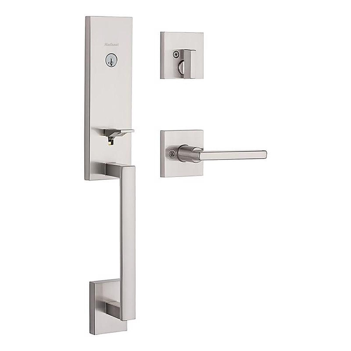 Kwikset - 98180-014 - Vancouver Satin Nickel Entry Door Knob 1-3/4 In.