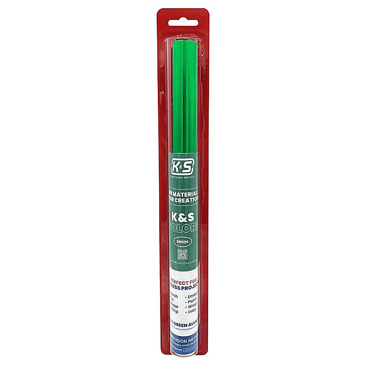K&S - 6040 - 0.04 In. X 12 In. W X 24 In. L Aluminum Foil