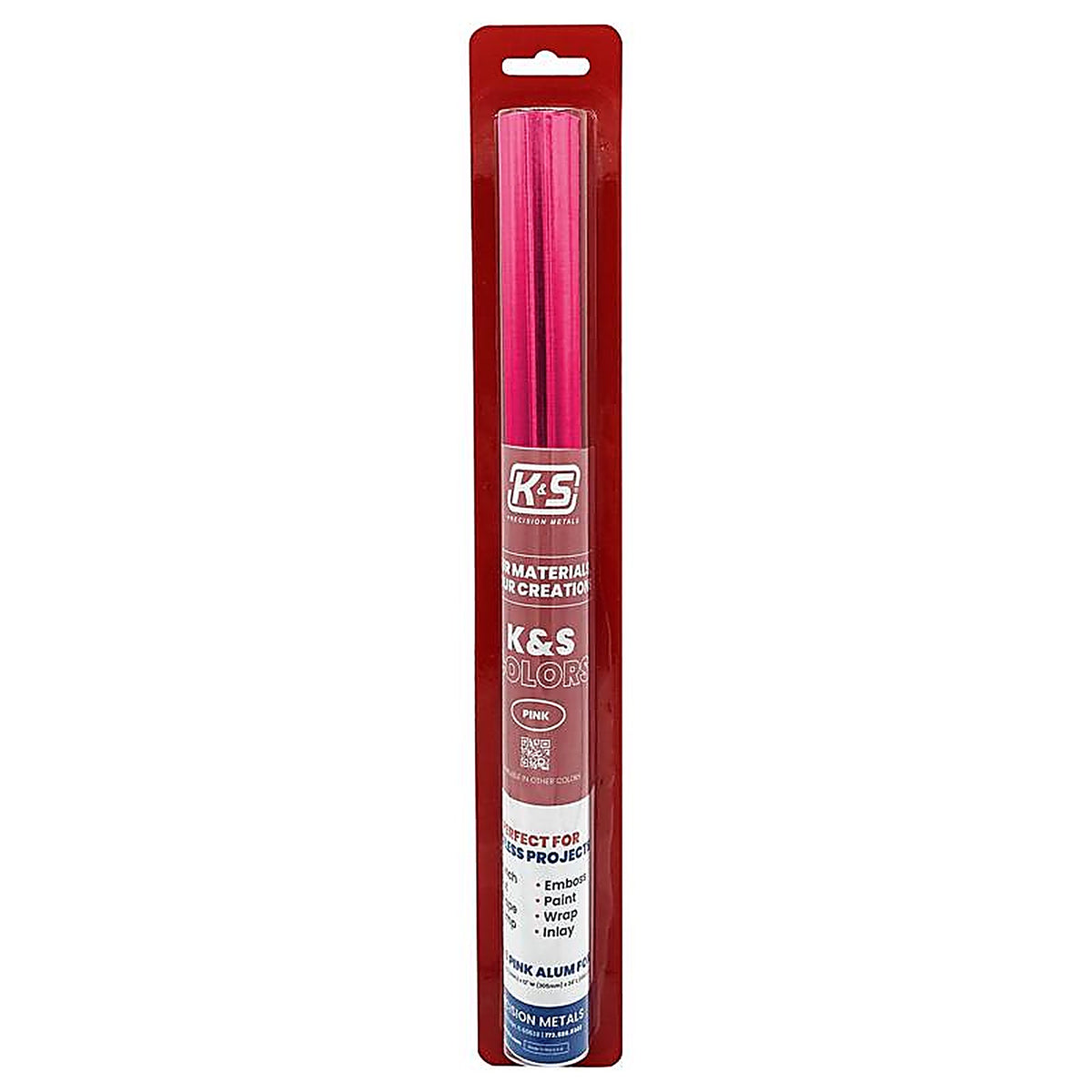 K&S - 6045 - 0.04 In. X 12 In. W X 24 In. L Aluminum Foil