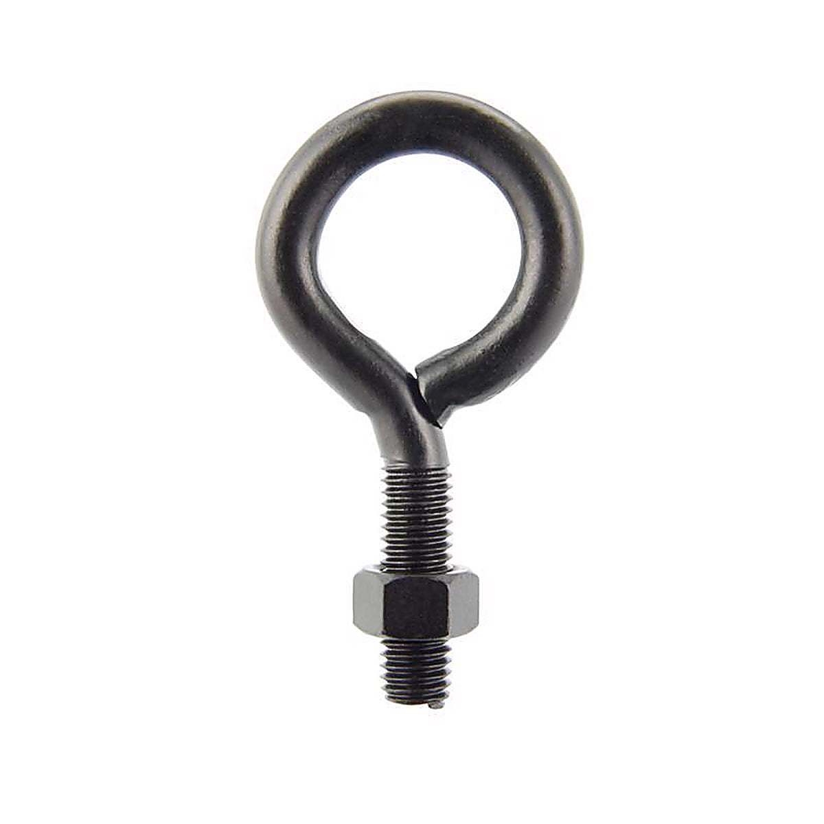 Wright - 02-3456-311 - 1/2 In. X 4 In. L Black Steel Eyebolt Nut Included
