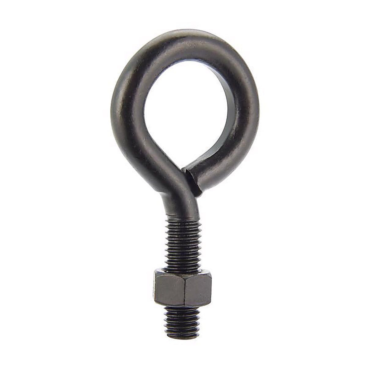 Wright - 02-3456-311 - 1/2 In. X 4 In. L Black Steel Eyebolt Nut Included