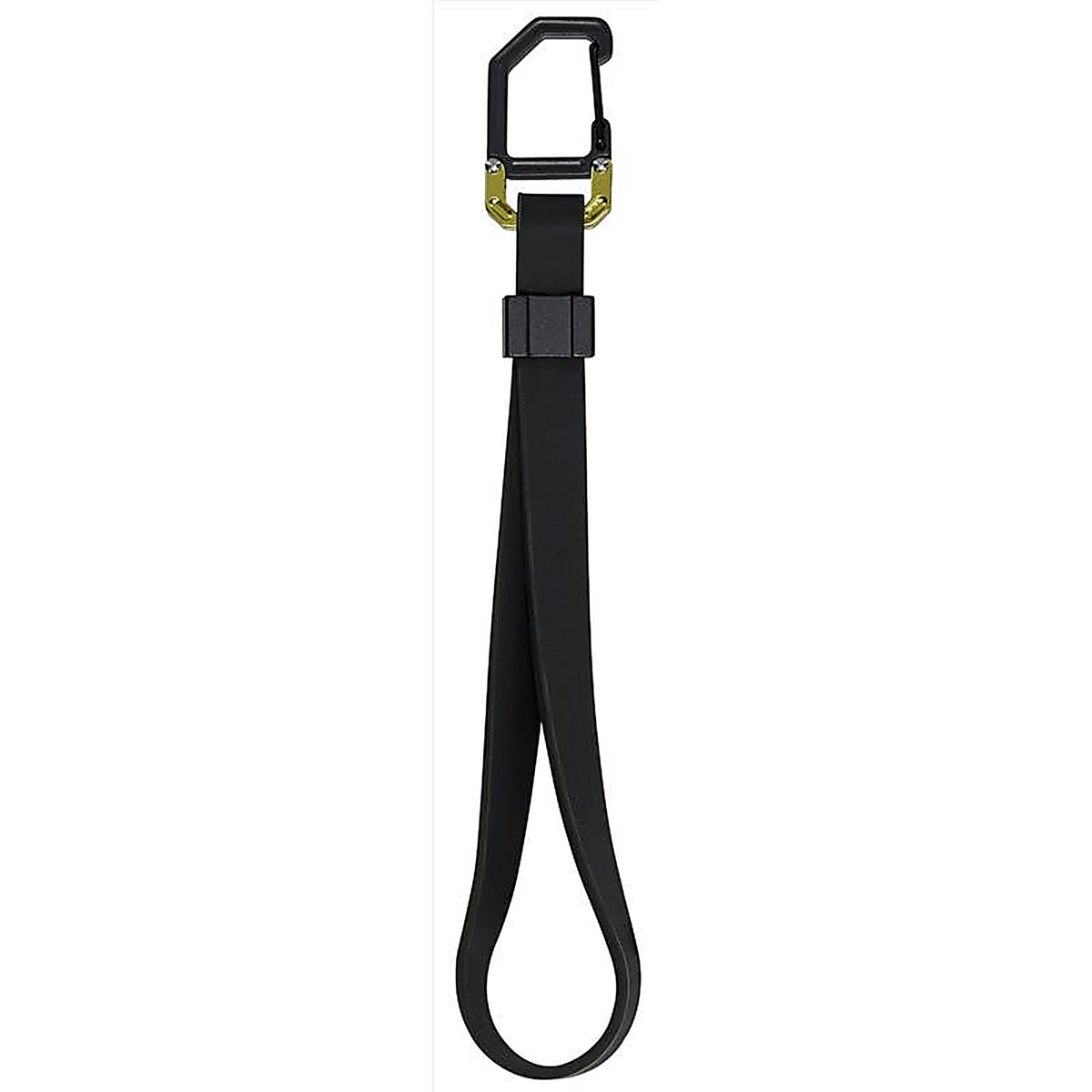 Hillman - 9984916 - Apex Silicone Black Clip/Hook Key Strap