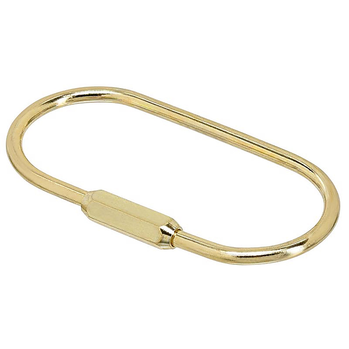 Hillman - 9985051 - Sanitas Brass Gold Key Ring
