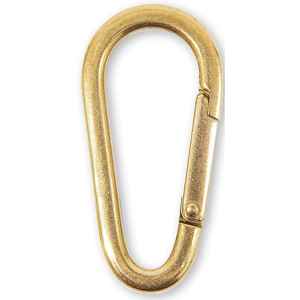Hillman - 9985377 - Sanitas Brass Assorted Black/Gold Clip/Hook Carabiner
