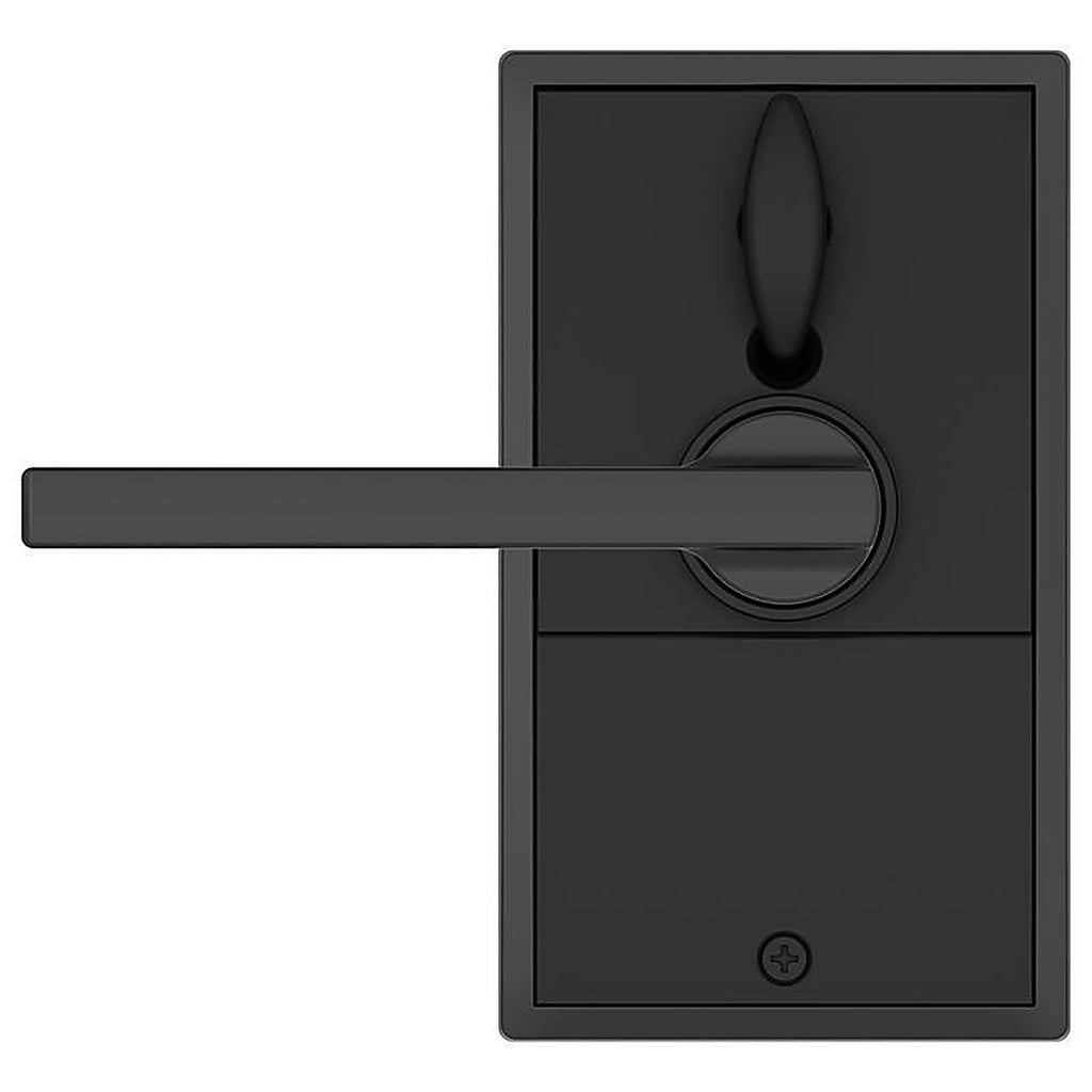 Schlage - FE695VCEN622LAT - Matte Black Metal Touchscreen Lever