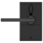 Schlage - FE695VCEN622LAT - Matte Black Metal Touchscreen Lever